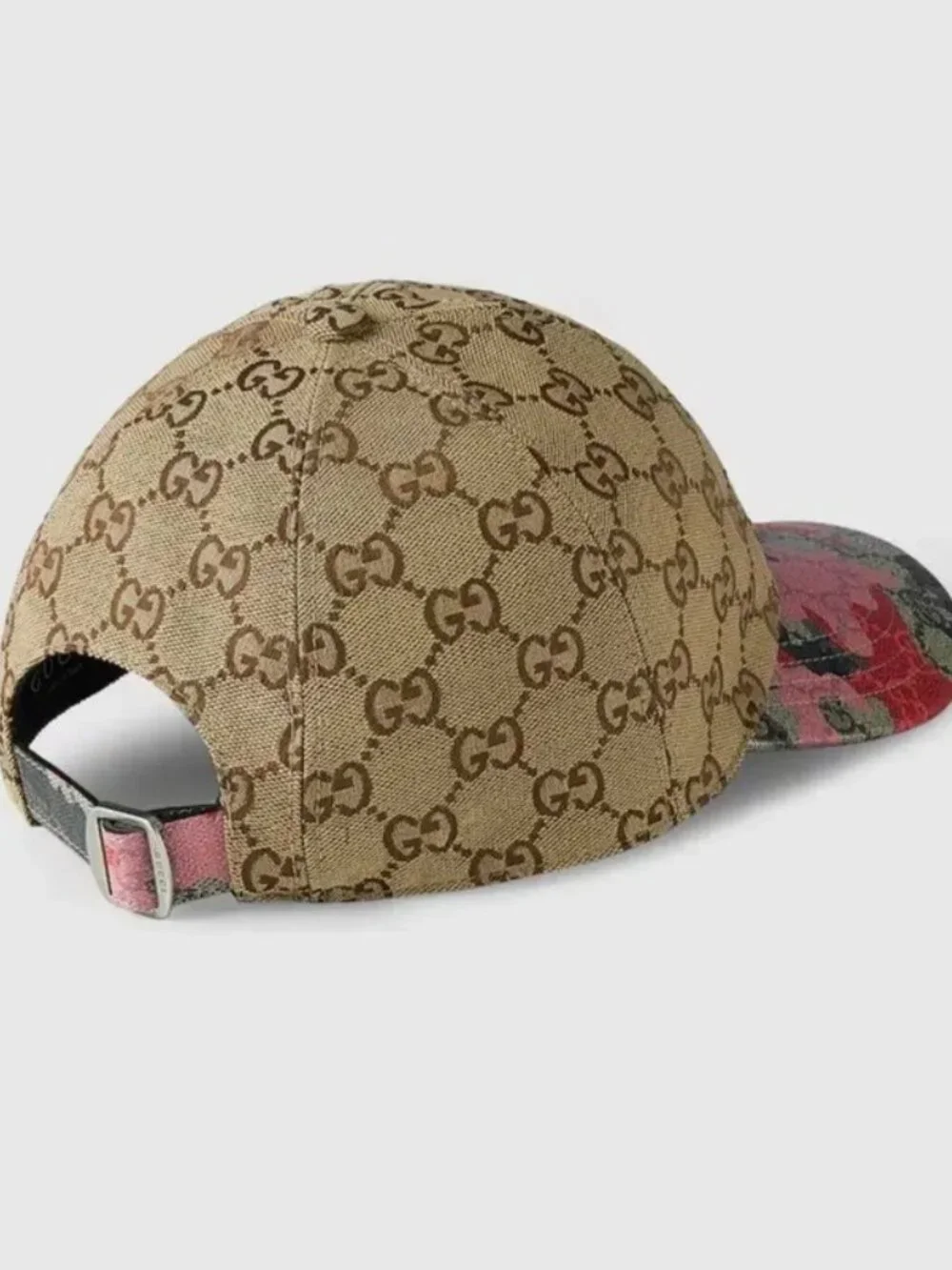 NWT Gucci GG canvas baseball unisex cap hat - size M; Rtl $660